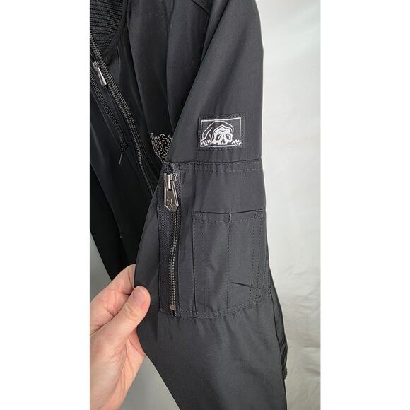 Lurking Class Sketchy Tank Grim Reaper Leopard Hoodie Streetwear Jacket Size S - Picture 11 of 13